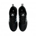 Adidas Cloudfoam Termo Black White с Флисом