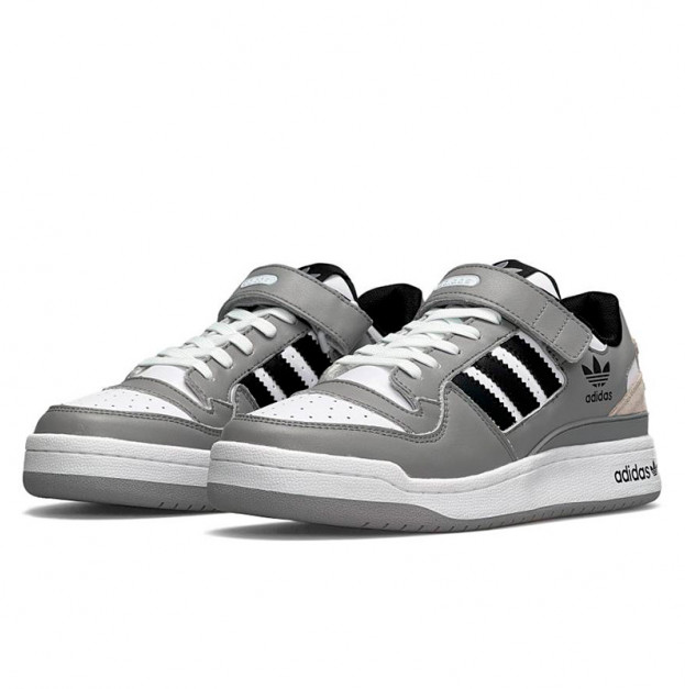 Adidas Forum 84 Low Grey White Black