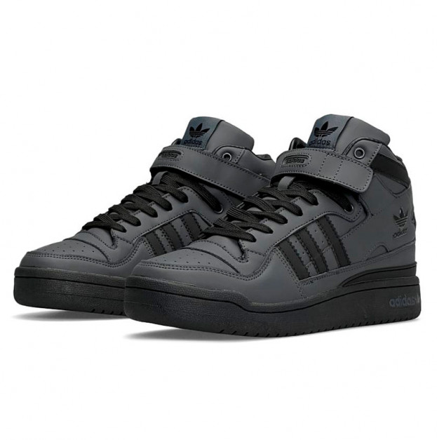 Adidas Forum High 84 Dark Grey Black