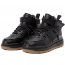 Nike Air Force 1 Mid Gore-Tex Winter Termo Black Gym С МЕХОМ