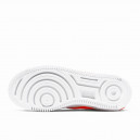 Nike Air Force 1 Jester Trainers White Hyper Crimson CN0139-100