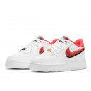Nike Air Force 1 LV8 Double Swoosh White Bright Crimson CW1574-101
