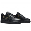Nike Air Force 1 Low Essential Black Gold Swoosh AO2132-005