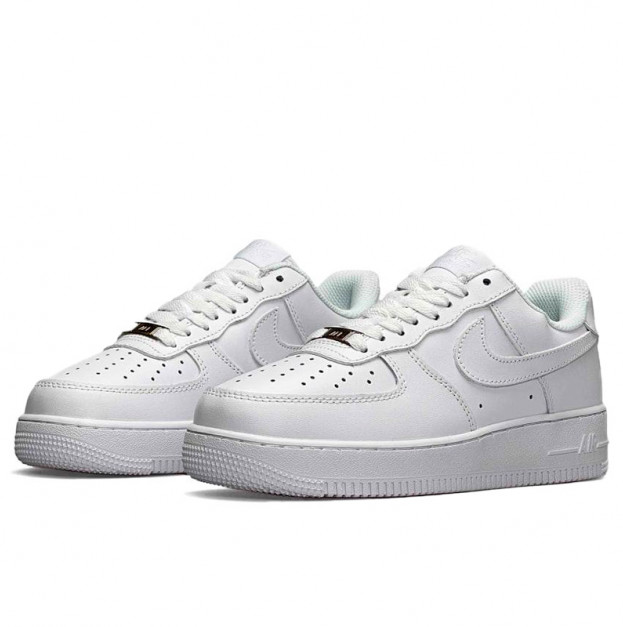 Nike Air Force 1 Low White С МЕХОМ