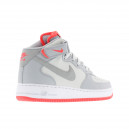 Nike Air Force 1 Mid Pure Platinum Wolf Grey Bright Crimson 315123-030