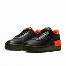 Nike Air Force 1 Shadow Black Hyper Crimson Cargo Khaki CQ3317-001