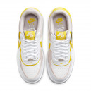 Nike Air Force 1 Shadow White Barely Rose Speed Yellow CJ1641-102